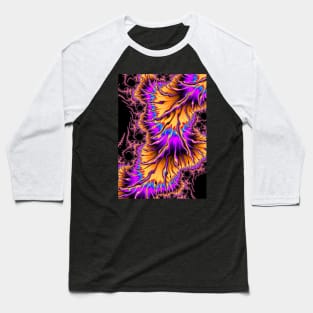 “Fractal Fingers and Filagree” Baseball T-Shirt